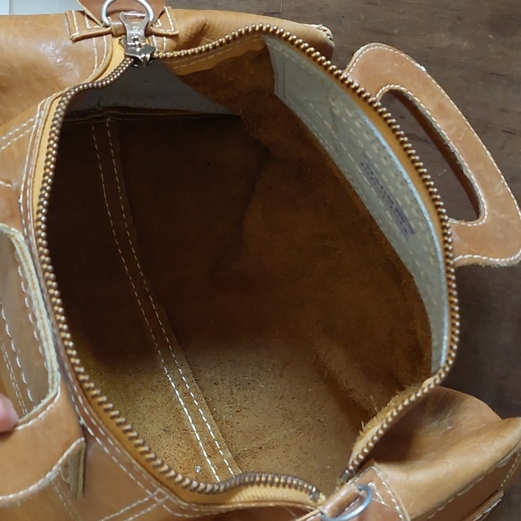 Vintage Suede Leather Carriel Yidi Zipper Camera Bag/Satchel *FINAL PRICE* ♡♡ - Picture 14 of 16